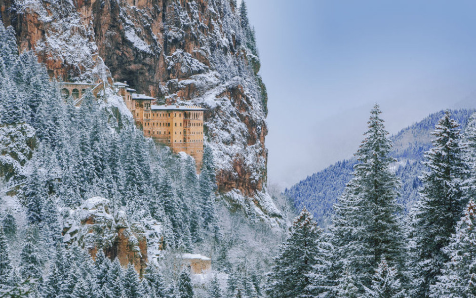 Sumela Monastery. Photo courtesy of Turkey Ministry of Culture and Tourism